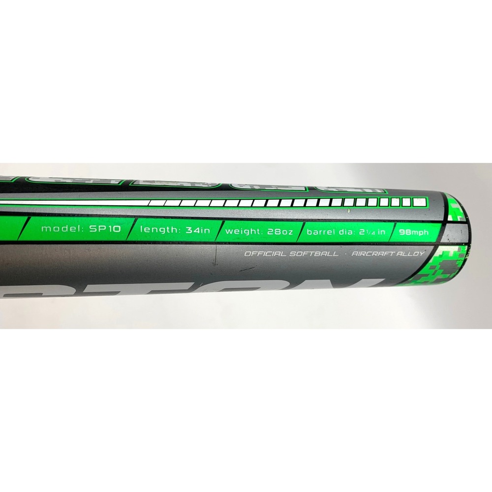 Easton Rebel SP10 Slowpitch Softball Bat 34" 28oz Alloy 2-1/4" ASA USSSA - Picture 4 of 6